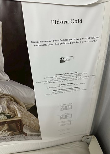 Karaca Çeyizlik Yatak Örtüsü - Görsel 3