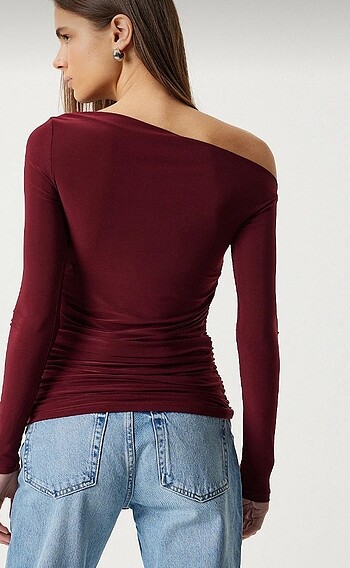 s Beden Bordo bluz