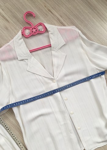 Sentetik Sezar gömlek - Görsel 7