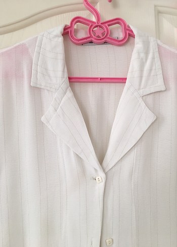 Sentetik Sezar gömlek - Görsel 2