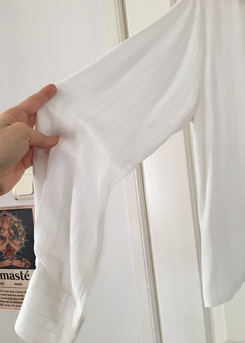 Sentetik Sezar gömlek - Görsel 4