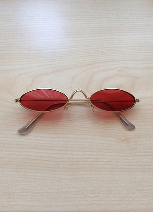 universal Beden kırmızı Renk Vintage gözlük
