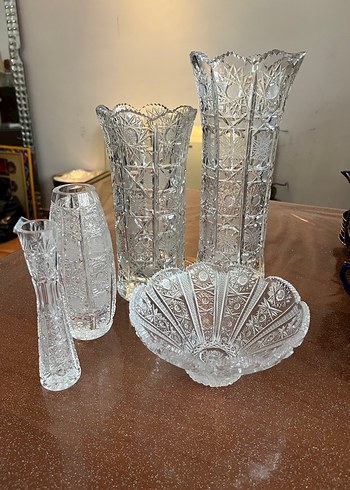 Paşabahçe kesme vazo - Görsel 9