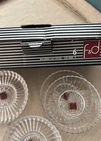 Paşabahçe FD 6lı çay tabağı - Görsel 3