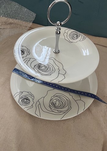 Bernardo İki Katlı Servis Tabağı - Görsel 3