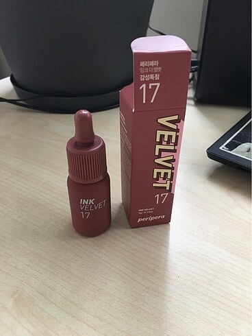  Beden pembe Renk Missha Velvet Ink 17 numara tint