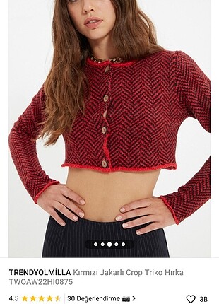 s Beden Crop hırka