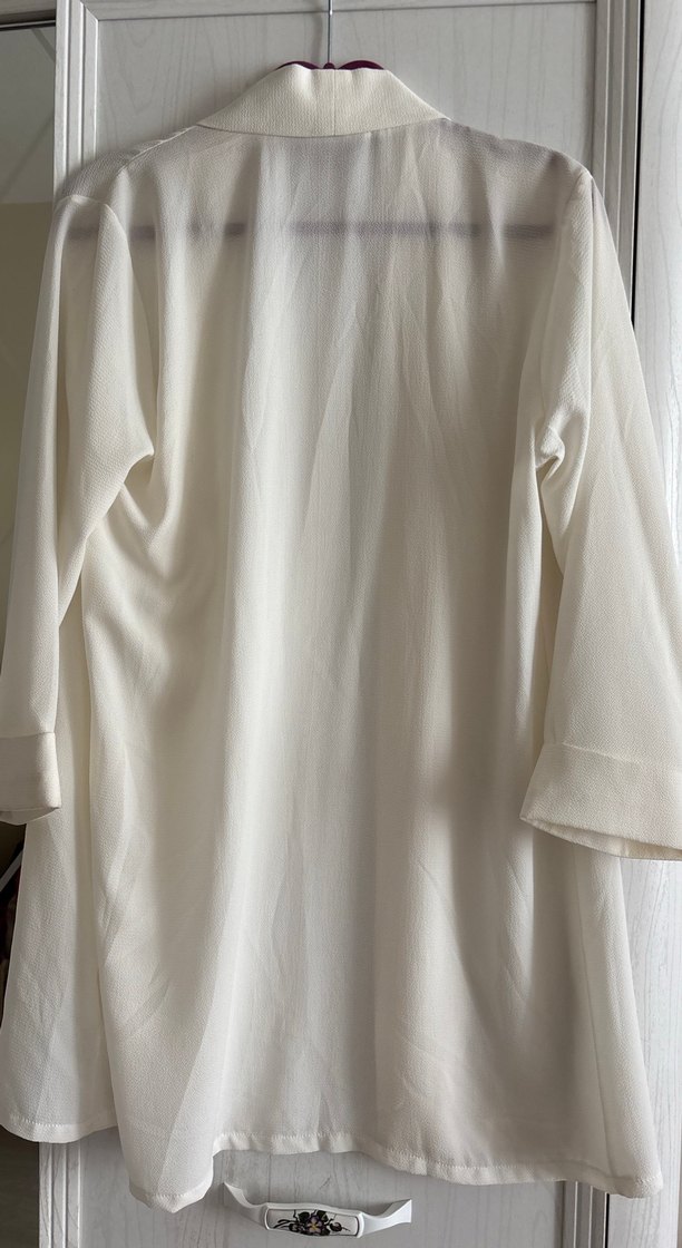 Beyaz Midi Kadın Giydirme - Görsel 4