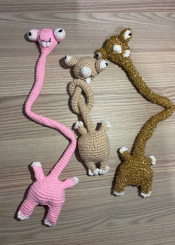 Renkli El Örgüsü Peluş Oyuncaklar - Görsel 3