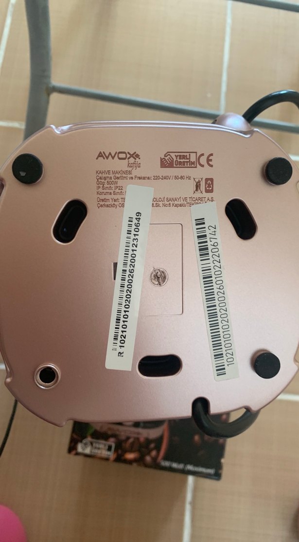 Awox Kofija Kahve Makinesi 500W, 5 Fincan - Görsel 4