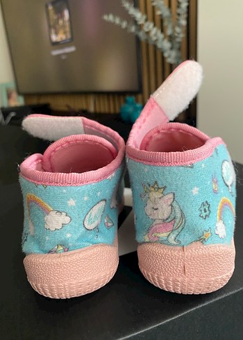 Lcw Mavi Unicorn Desenli panduf - Görsel 5