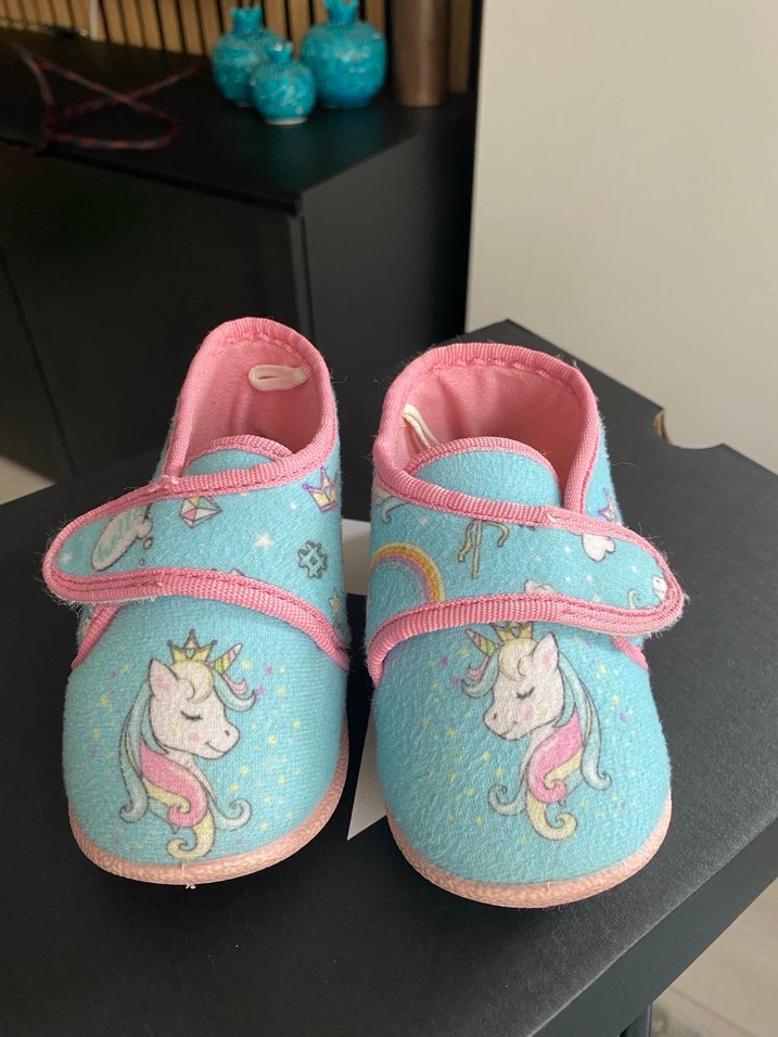 Lcw Mavi Unicorn Desenli panduf - Görsel 2