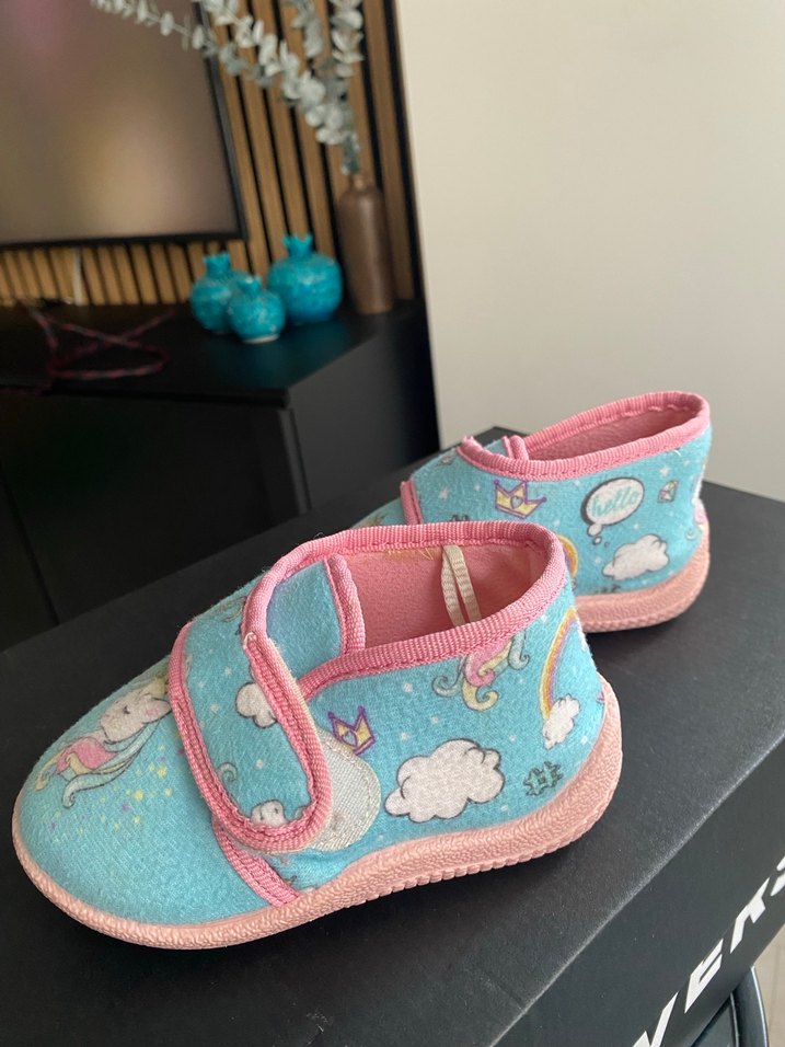 Lcw Mavi Unicorn Desenli panduf - Görsel 3