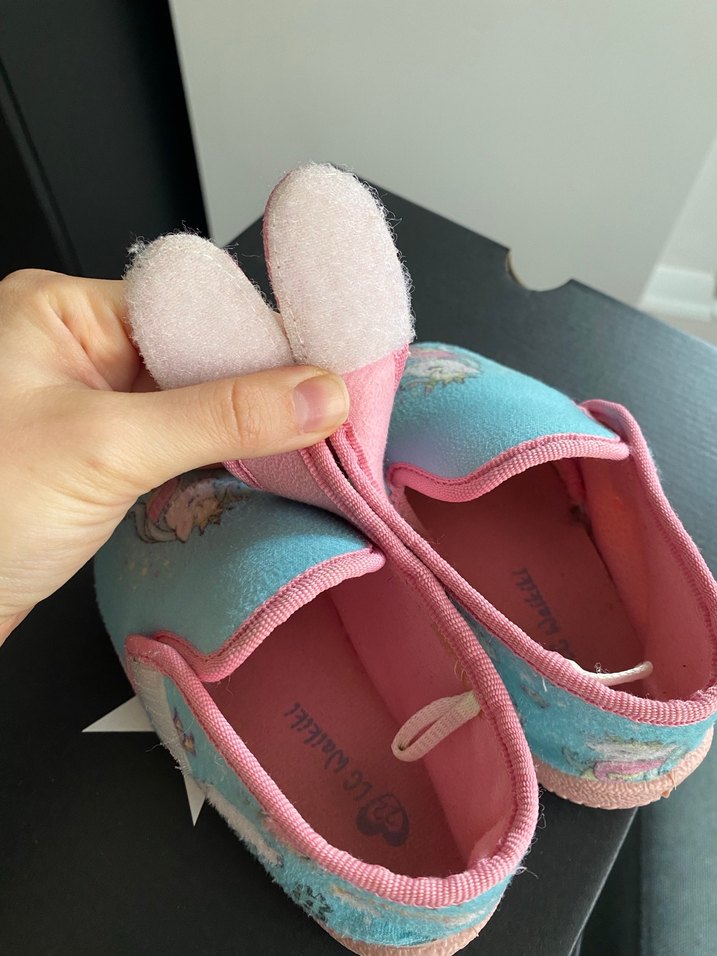 Lcw Mavi Unicorn Desenli panduf - Görsel 4