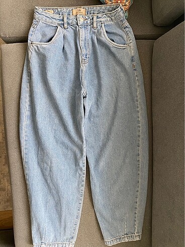 LTB Ltb tea yüksek bel oversize kot pantolon