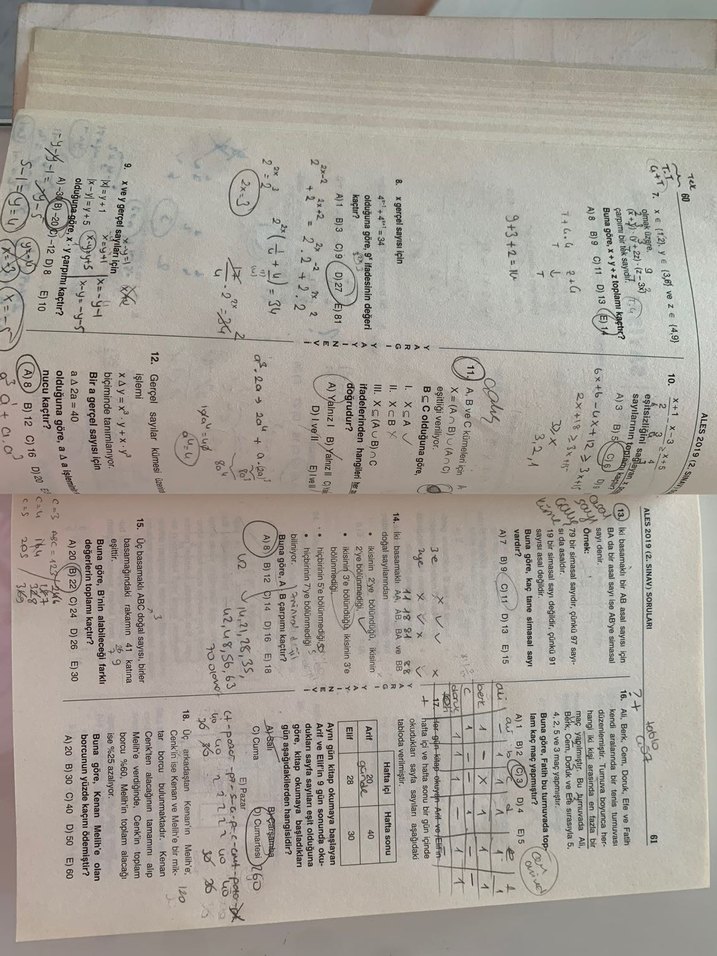 ALES 2023 Ekonomik Seri Son 11 Sınav Çıkmış Sorular - Görsel 2