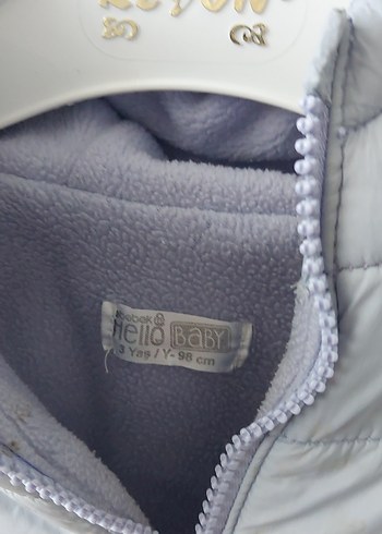 Gri Erkek Çocuk Kapüşonlu Mont - Görsel 2