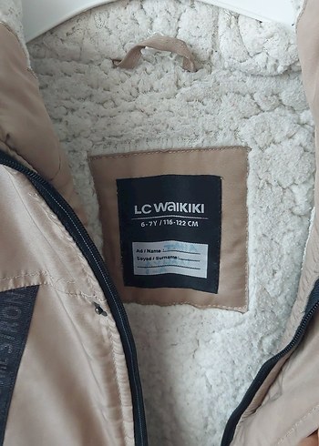 Bej Erkek Çocuk Düğmeli Mont - Görsel 2