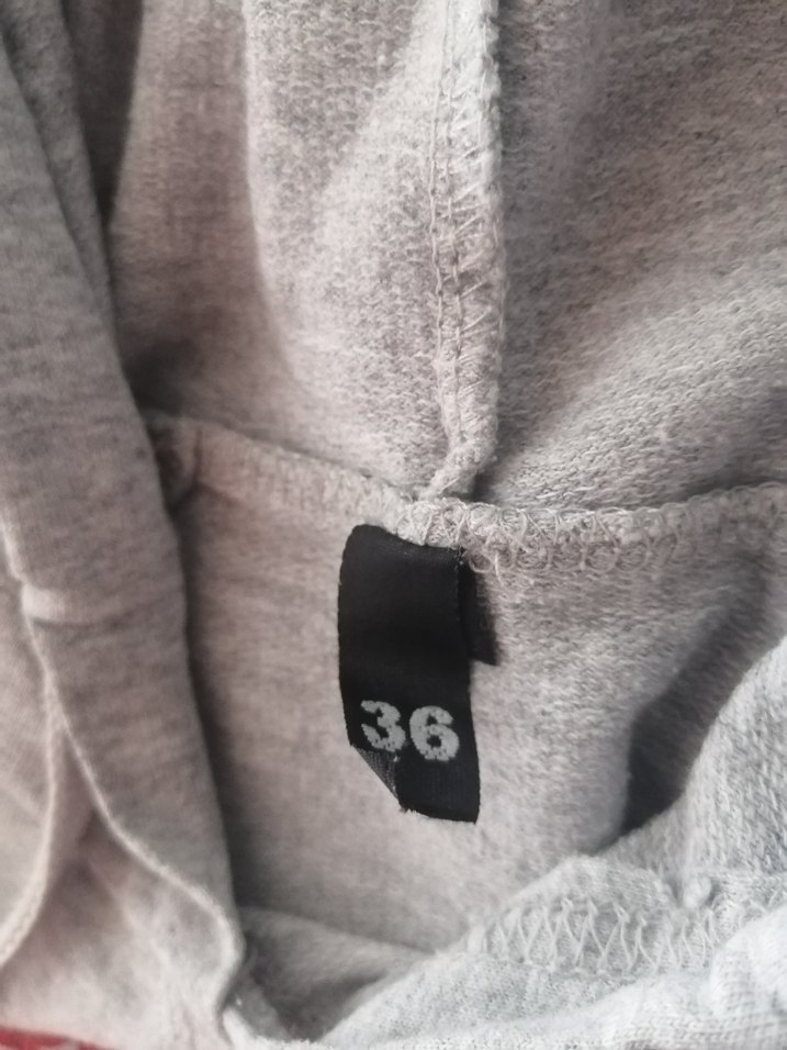 Gri Kapüşonlu Baskılı Sweatshirt nightmare before Christmas - Görsel 3