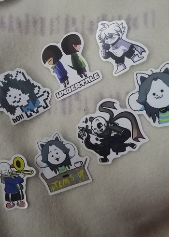 Undertale Sticker Seti - Görsel 2
