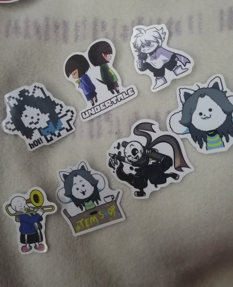 Undertale Sticker Seti - Görsel 2