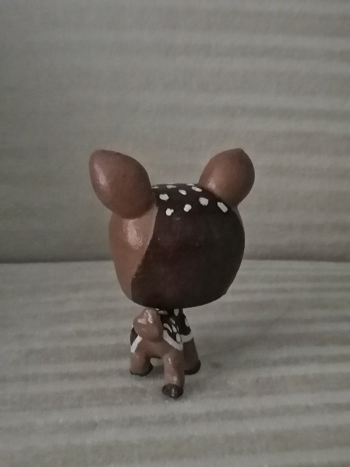 Kahverengi Geyik Figür Aksiyon Oyuncağı LPS custom - Görsel 3