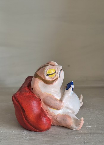 Renkli Gaming Kurbağa Figürü - Görsel 4