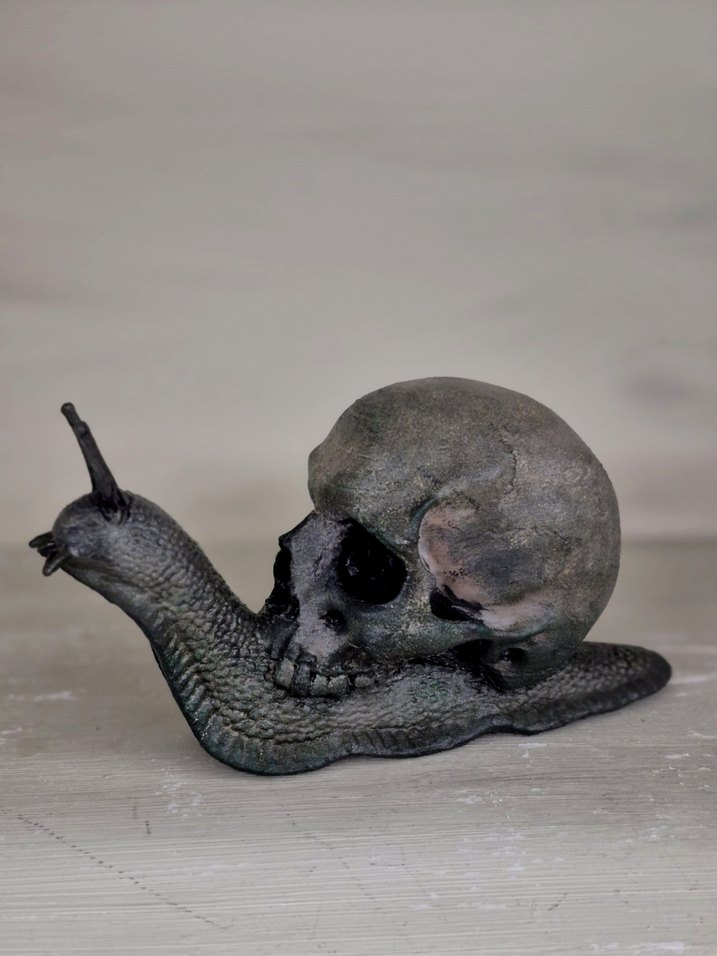 Kafalı Salyangoz Figürü/ uzumaki - Görsel 2