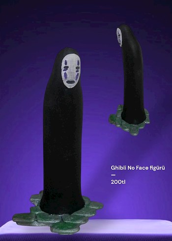 Ghibli No Face Siyah Figür
