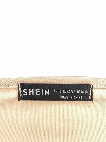 l Beden ten rengi Renk Sheinside Bluz %70 İndirimli.