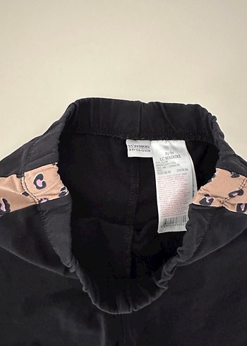 Kız Çocuk Leopar Desenli Bol Kesim Tayt - Görsel 2