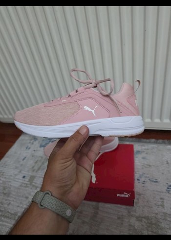 Puma Puma Pembe Yüksek Topuklu Spor Ayakkabı