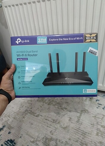 Tplink Archer Ax20 Ax1800 Dual-Band Wi-Fi 6 Router 