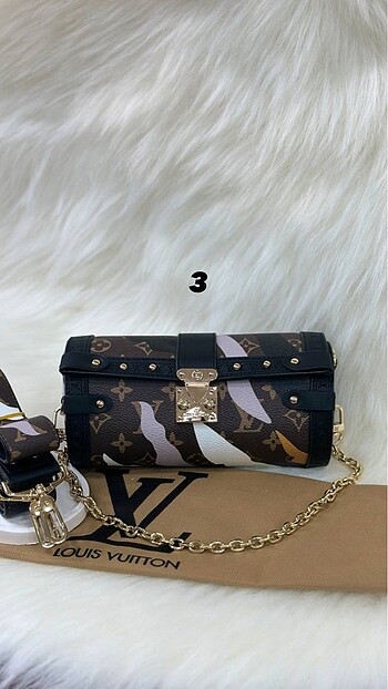 Beden siyah Renk İthal Louis Vuitton Papillon Trunk