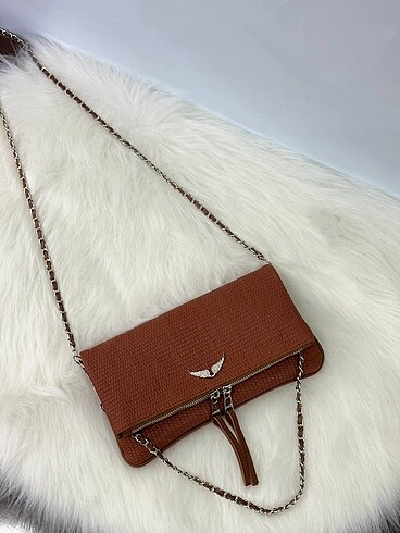 Beden siyah Renk Zadig & Voltaire Rock Clutch Large