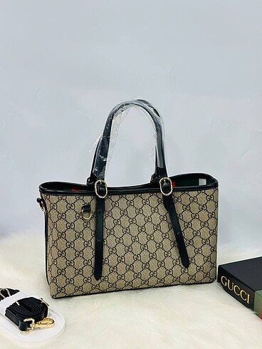 Gucci GG Emblem Medium Tote Bag