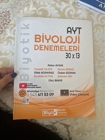 Biyotik Ayt biyoloji deneme