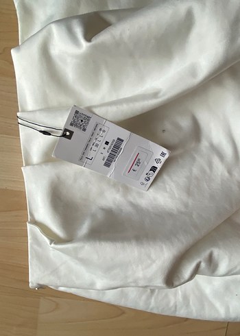 Zara Beyaz Mini Balon Etek - Görsel 2