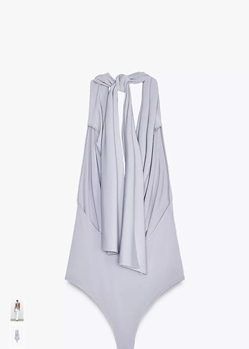 Zara Gri Zara Kadın Halter Body