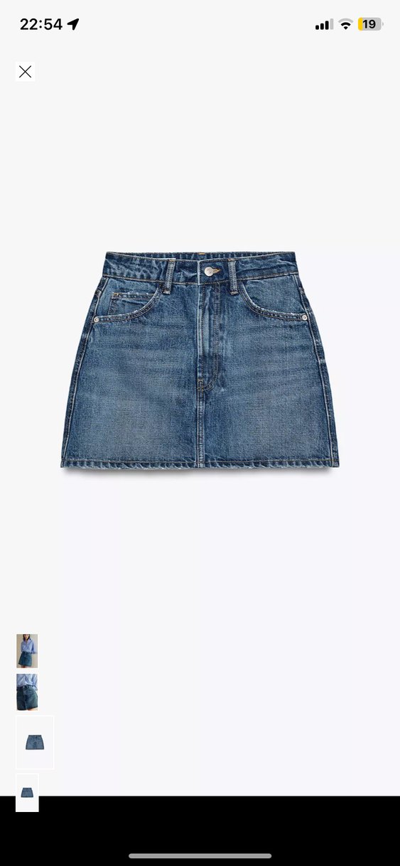 Mavi Denim Etek Zara - Görsel 2