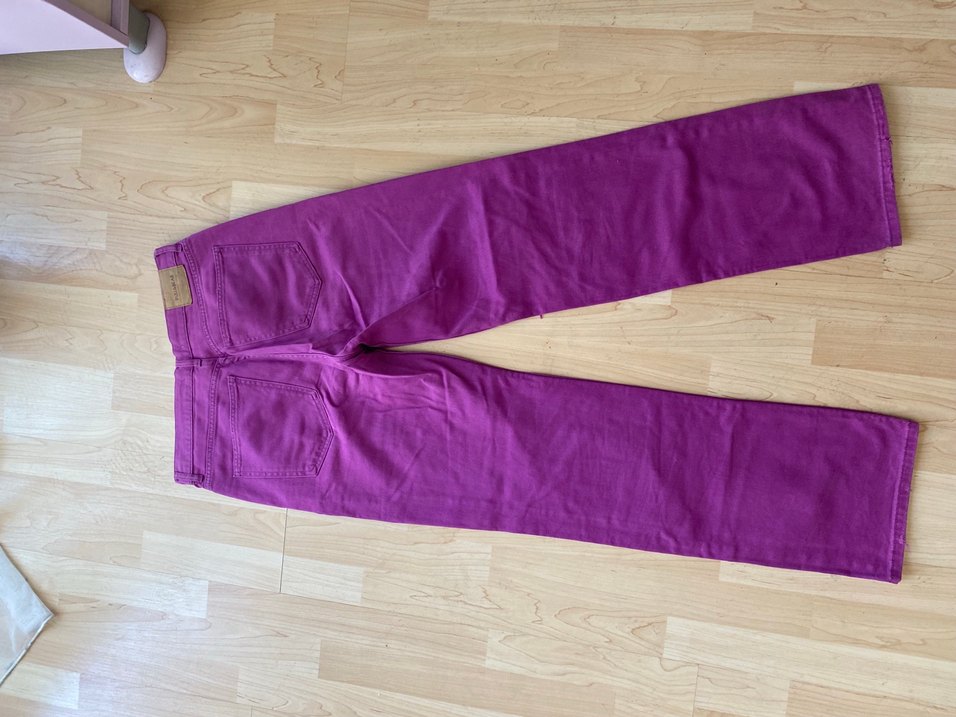 Pull&Bear Mor Jean Pantolon - Görsel 5