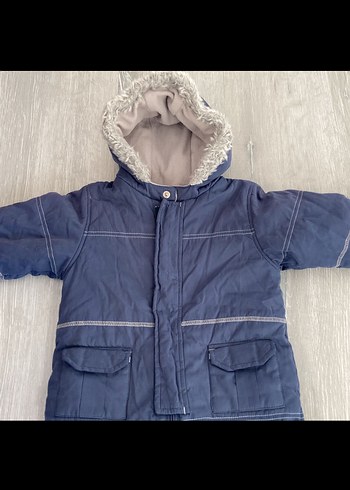 Gri Kürklü Bebek Tulumu - Görsel 2