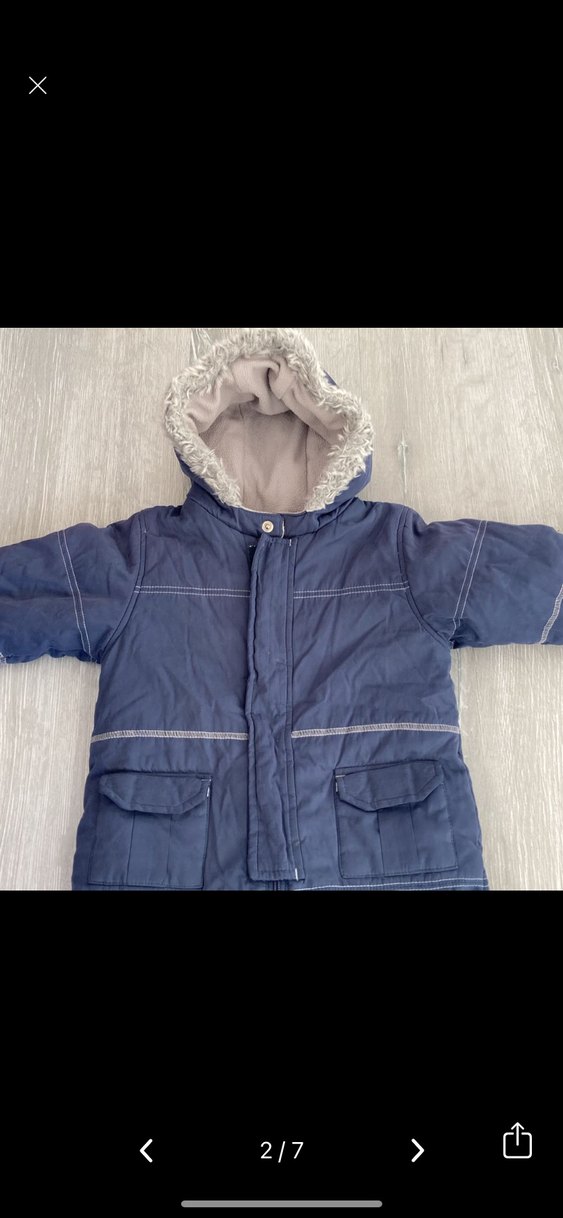 Gri Kürklü Bebek Tulumu - Görsel 2