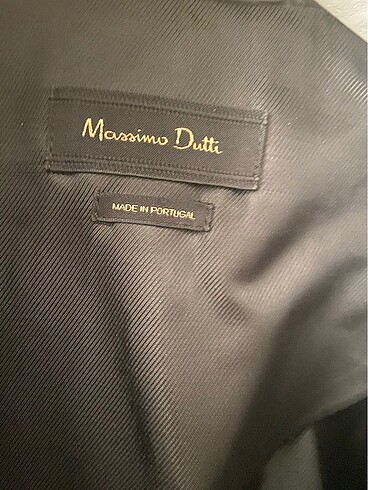 44 Beden Massimo Dutti yün ceket