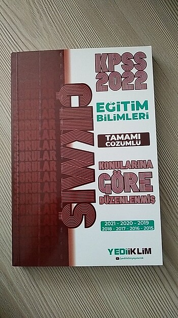 Eğitim bilimleri çıkmış sorular 