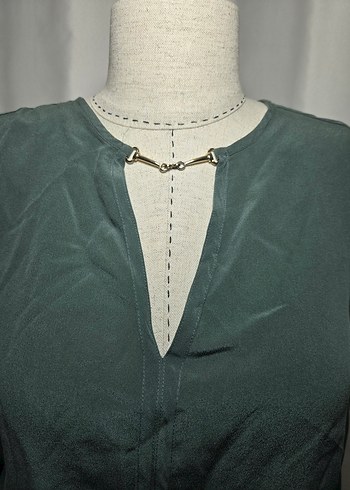 #network İpek bluz  Uzun Kollu Kadın Bluz - Görsel 3