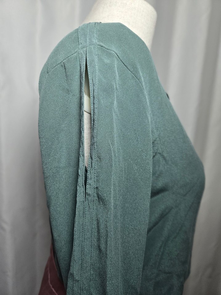 #network İpek bluz  Uzun Kollu Kadın Bluz - Görsel 2