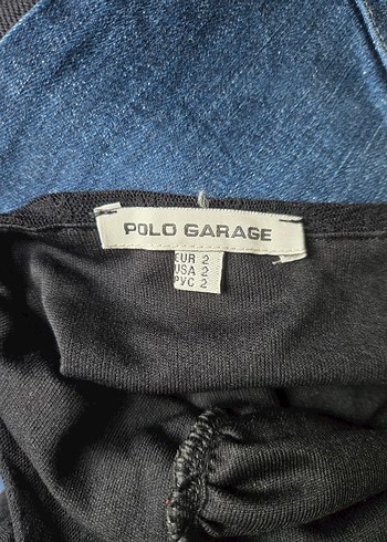 #pologarage Siyah Straplez Fırfırlı tül Abiye Elbise - Görsel 3