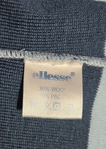 #ellese Fermuarlı Çizgili Mavi lacivert  Hırkası - Görsel 3