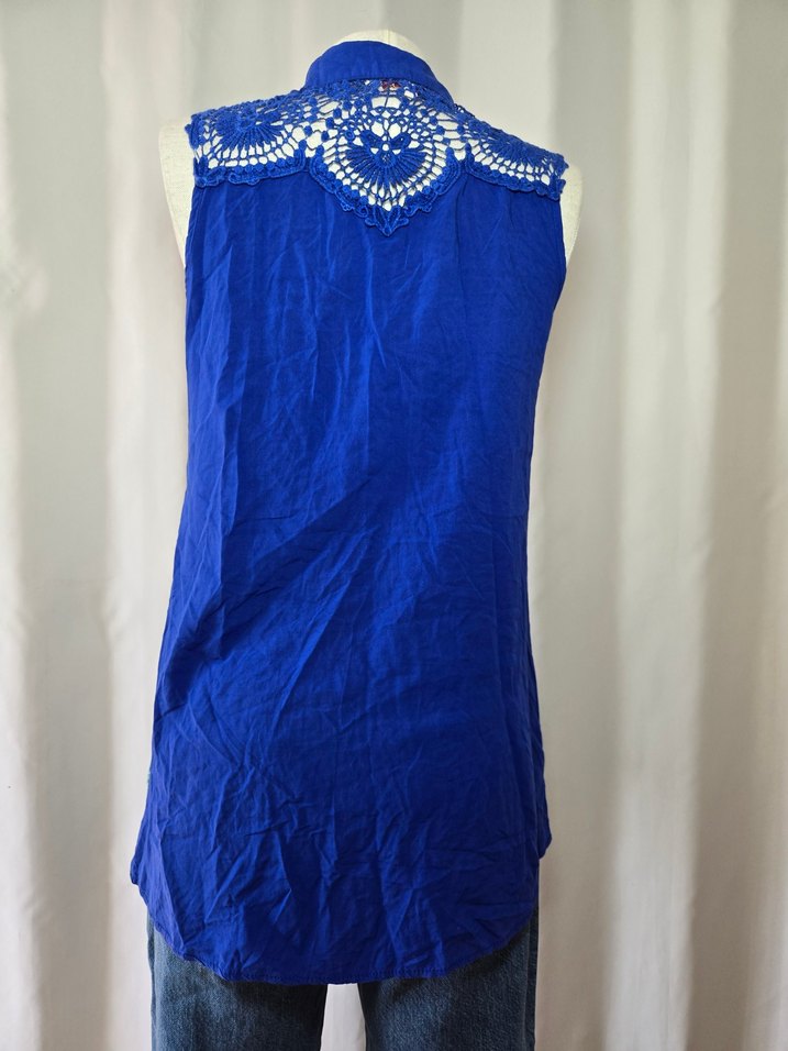 Renkli Nakışlı Uzun Kadın gömlek - Görsel 2